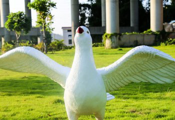 鴿子雕塑-仿真動(dòng)物園林景觀(guān)模型鴿子雕塑