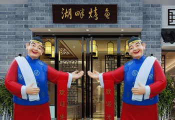 玻璃鋼仿真龍蝦，給酒店迎賓帶來驚喜