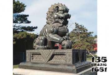 極致精致，讓公園繡球、獅子、動物石雕打造無與倫比的藝術氛圍