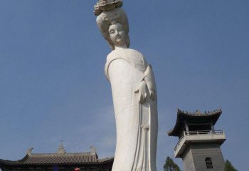 貴妃雕塑--影視基地唐朝著名美女楊玉環(huán)景區(qū)人物景觀漢白玉石雕貴妃雕塑