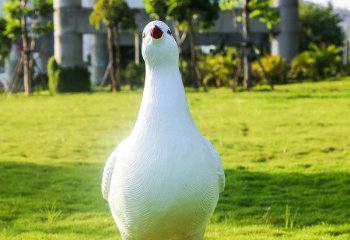 鴿子雕塑-玻璃鋼花園擺件仿真鴿子樹脂雕塑庭院裝飾房頂小件戶外陽(yáng)臺(tái)布置擺設(shè)屋頂