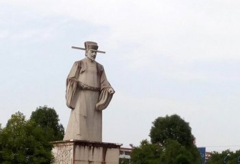 宋慈雕塑-大型公園廣場漢白玉浮雕法醫(yī)學(xué)家宋慈石雕塑