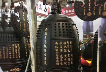 銅鐘雕塑-寺院掛鐘銅雕銅鐘雕塑