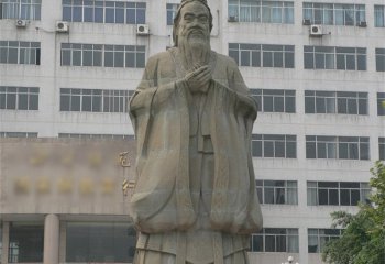 校園名人萬世師表孔子-萬世師表孔子雕像