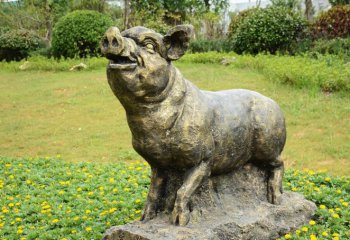 公園十二生肖銅雕-銅雕十二生肖動物