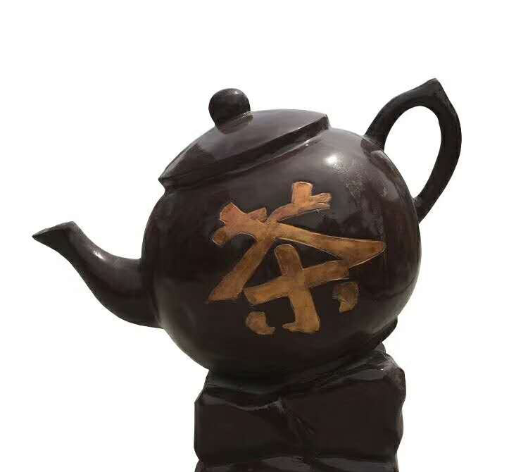 玻璃鋼仿真茶壺雕塑-玻璃鋼茶壺雕塑 仿真茶壺雕塑